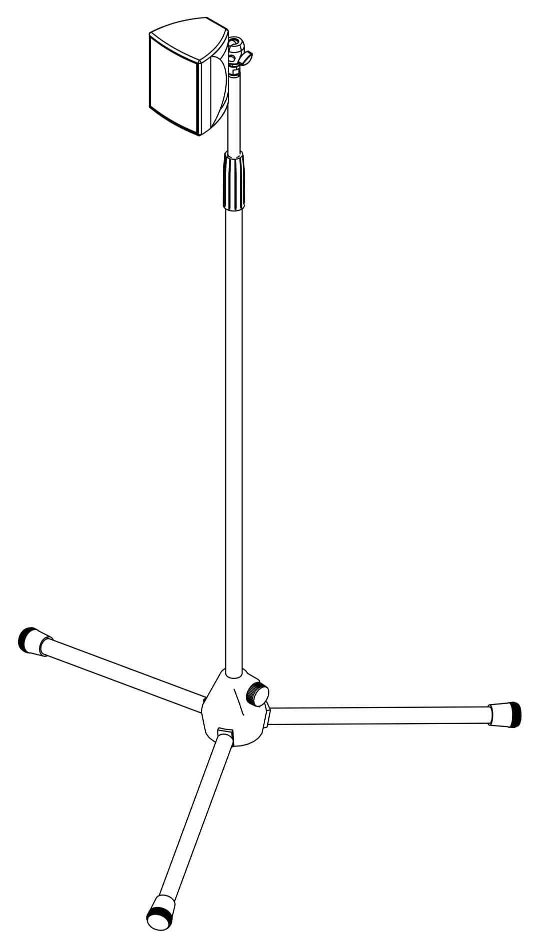 d&b audiotechnik Z5357.000 E4/E5 ball joint adapter, view 2