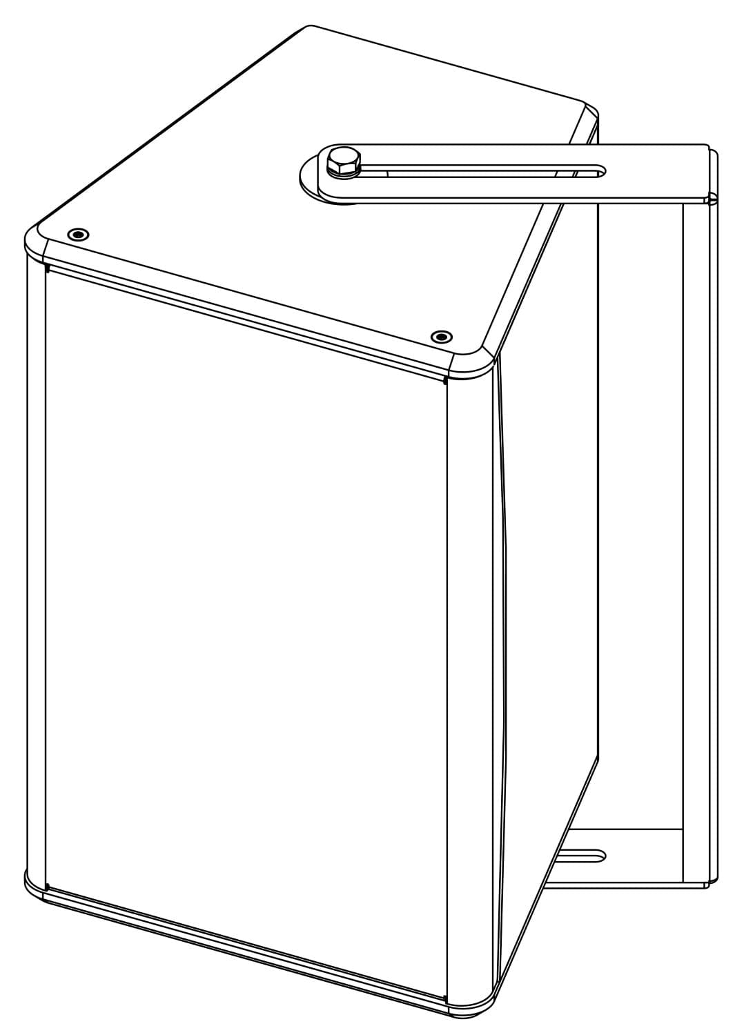 d&b audiotechnik Z5408.000 8S horizontal bracket, view 2