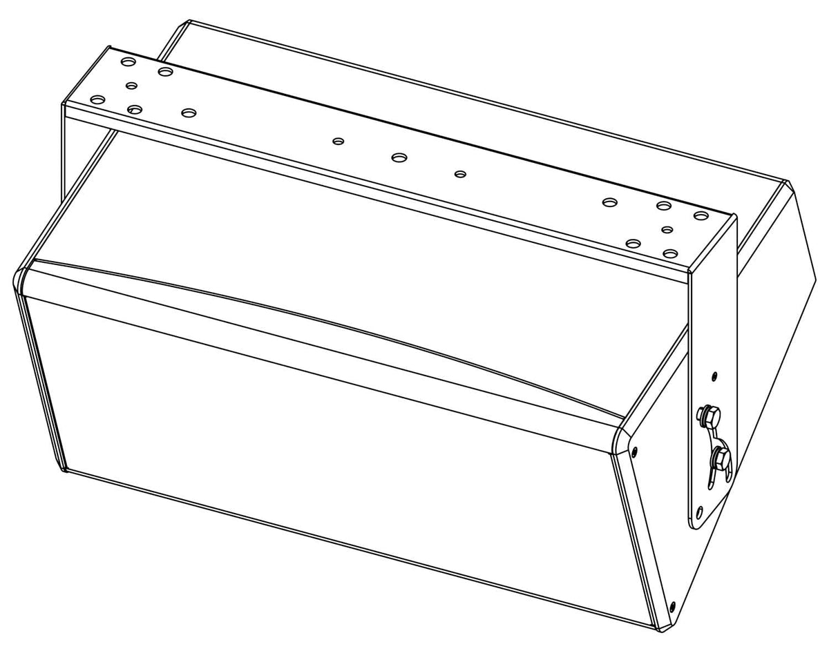 d&b audiotechnik Z5409.000 10S horizontal bracket, view 2