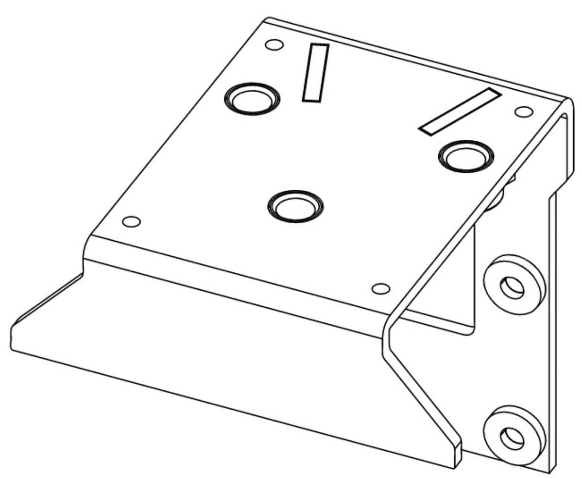 d&b audiotechnik Z5446.000 mounting adapter column black, view 2