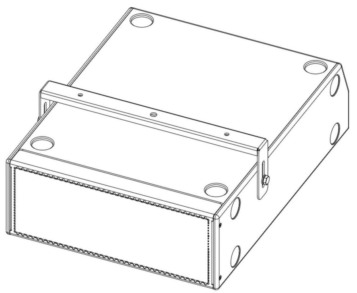 d&b audiotechnik Z5450.000 B8 horizontal bracket, view 2