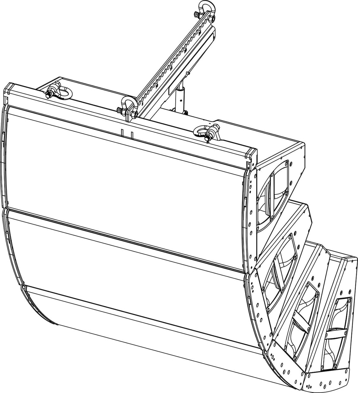 d&b audiotechnik Z5455.000 AL flying frame, view 2
