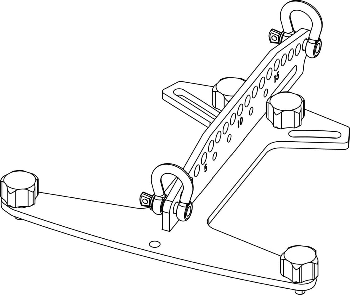 d&b audiotechnik Z5456.000 AL Flying Adapter