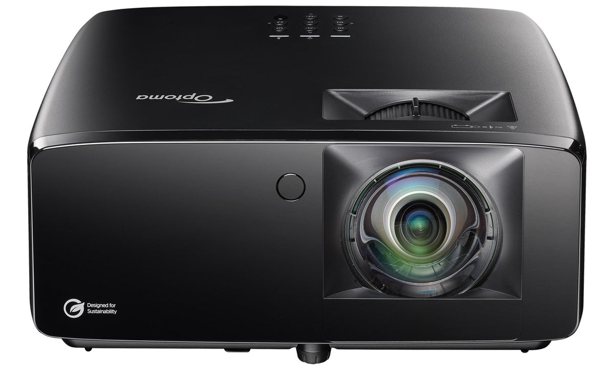 Optoma UHZ36STe: 4,000 Lumen 4K UHD Laser Projector with Short Throw Lens, view 2
