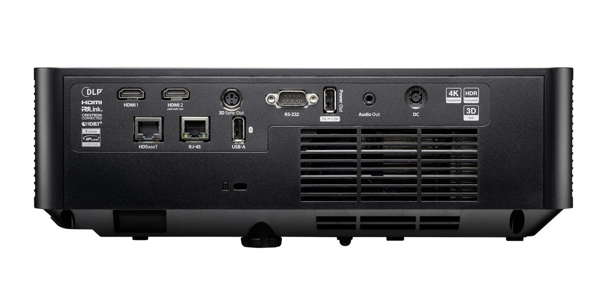 Optoma ZU600UST-B: 6,000 Lumen WUXGA Laser Projector with Ultra Short Throw Lens