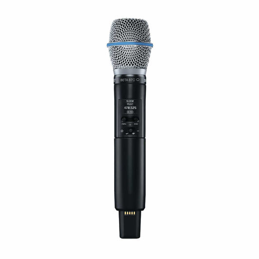 Shure SLXD2/B87C-G58 handheld transmitter with Beta 87C capsule
