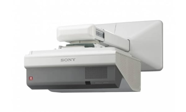 Sony VPL-SW635C interactive ultra short throw projector front view