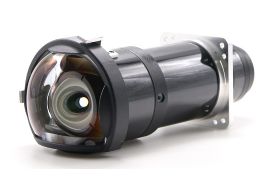 Barco WE221 compatible ultra short throw lens front view
