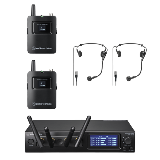 Audio-Technica ATW-1421 Wireless Dual Bodypack System product photo