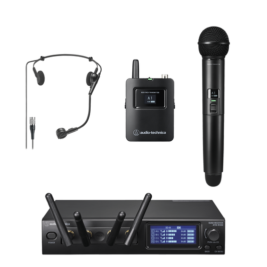 Audio-Technica ATW-1423 System 20 PRO Dual Wireless Combo System product photo