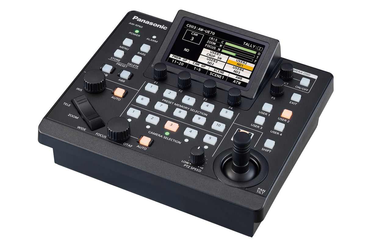 Panasonic AW-RP60GJ: PTZ Camera Remote Controller