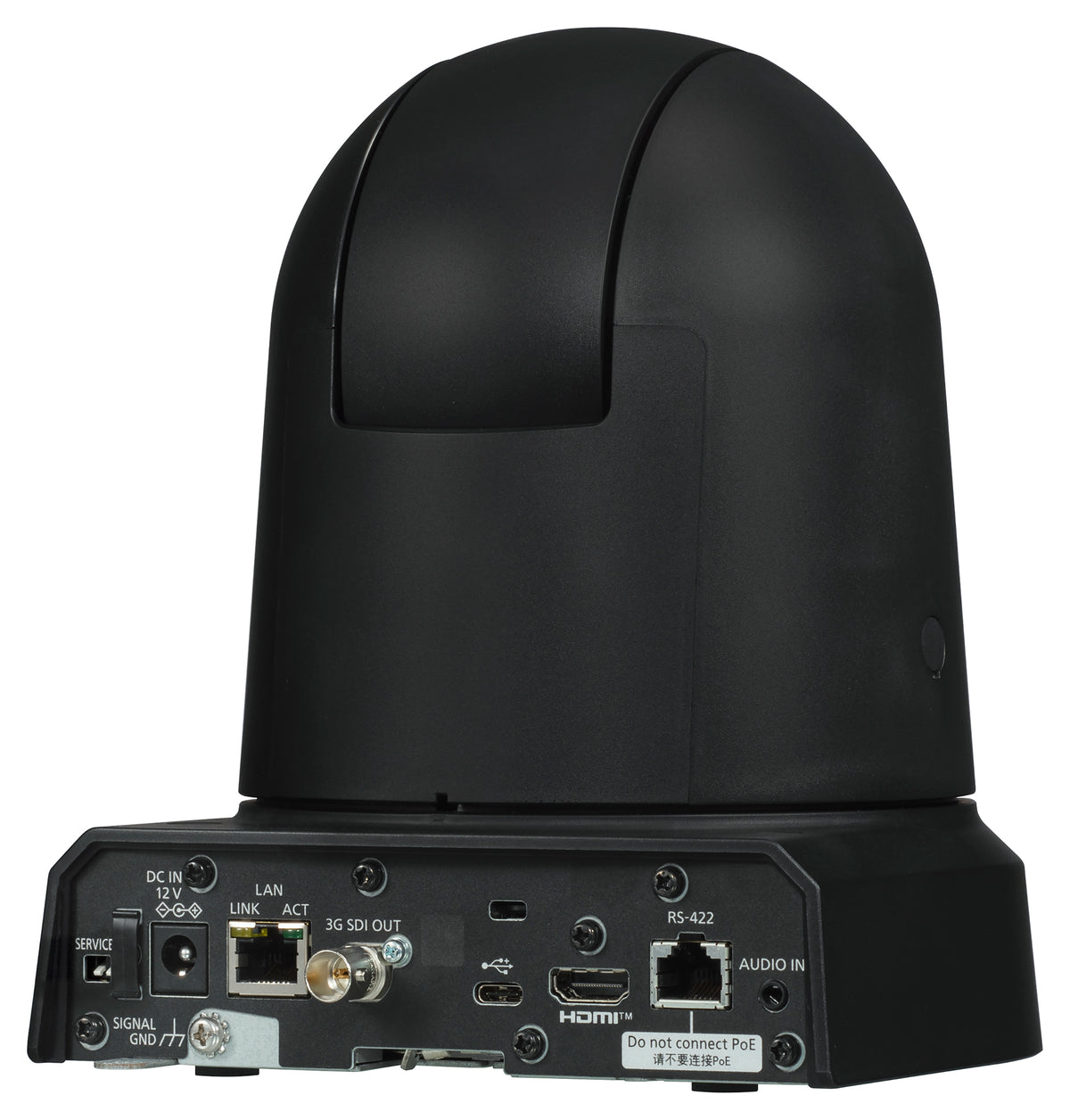 Panasonic AW-UE50KPJ5: 4K PTZ Camera with 24x Optical Zoom, NDI and SRT, Black