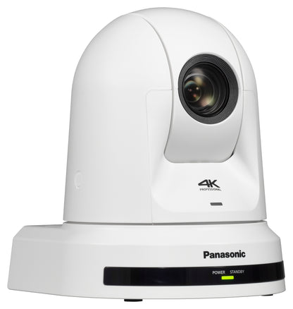 Panasonic AW-UE50WPJ5: 4K PTZ Camera with 24x Optical Zoom, NDI and SRT, White, view 4