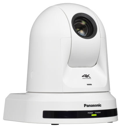 Panasonic AW-UE50WPJ5: 4K PTZ Camera with 24x Optical Zoom, NDI and SRT, White, view 2
