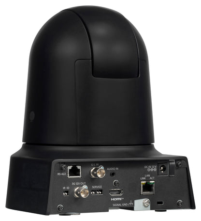 Panasonic AW-UE80K: 4K PTZ Camera with 24x Optical Zoom, NDI and SRT, Black, view 5