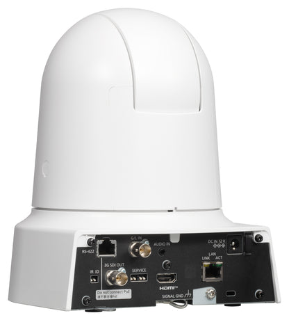 Panasonic AW-UE80W: 4K PTZ Camera with 24x Optical Zoom, NDI and SRT, White, view 5