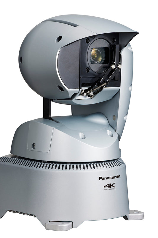 Panasonic AW-UR100GJ: 4K PTZ Camera with 24x Optical Zoom, NDI and SRT, White