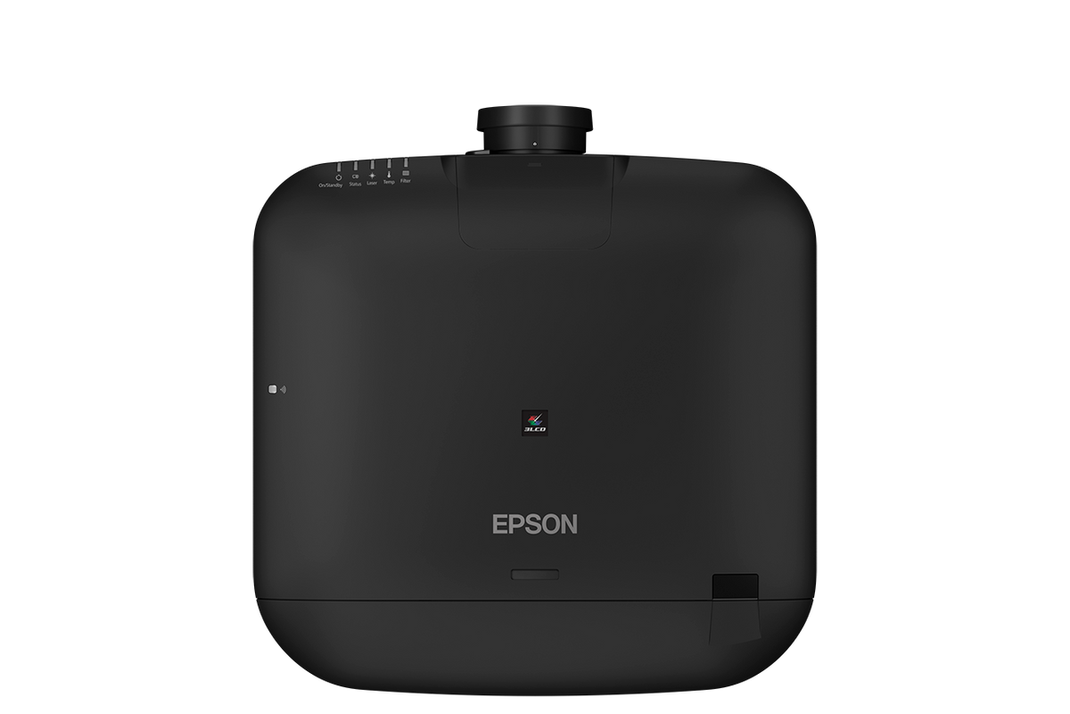 Epson EB-PQ2008B: 8,000 Lumens 4K 3840 x 2160, 8.3m pixels, 16:9 3LCD Laser Projector, Interchangeable Lens, view 4
