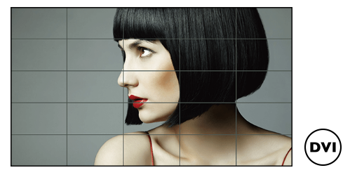 BenQ PL490 49 inch Full HD narrow bezel video wall display