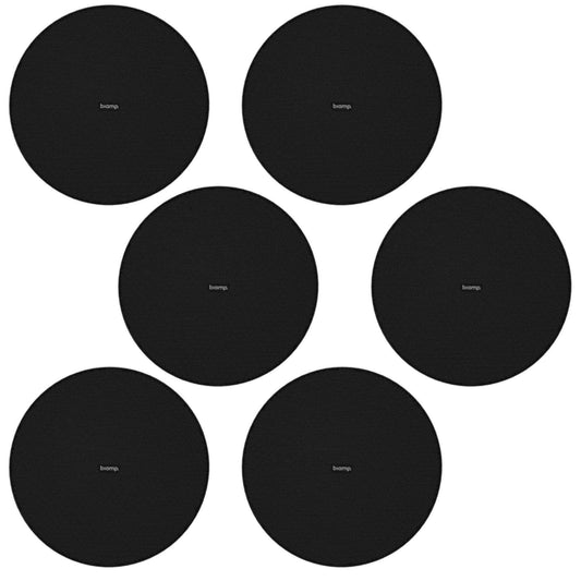 Biamp Desono SPA-GRB500 Black Round Grilles for DX-IC8, 6 Pack