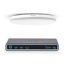 Biamp Devio SCR-20CX White Conferencing Hub with Ceiling Microphone, White