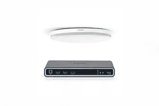 Biamp Devio SCR-25CX White Conferencing Hub with Ceiling Microphone, White
