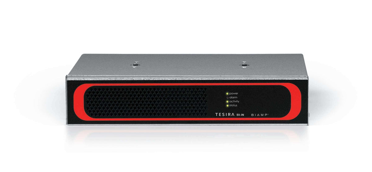 Biamp Tesira EX-IN 4 Channel Mic/Line Input Expander, PoE+ AVB