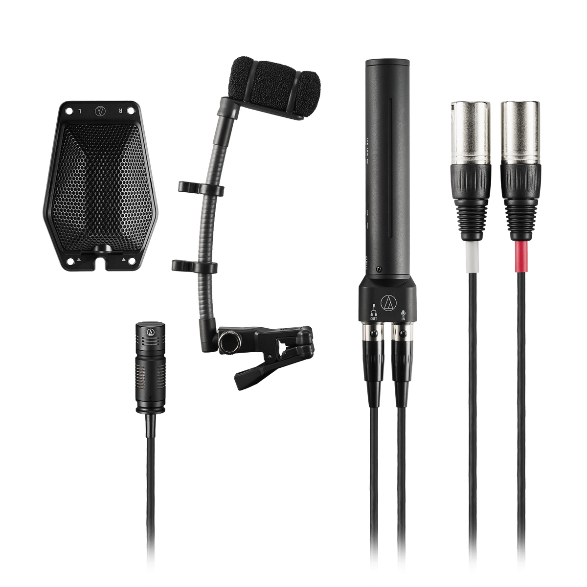 Audio-Technica BP350ST-UB Universal Broadcast MS Stereo Microphone product photo