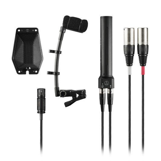 Audio-Technica BP350ST-UB Universal Broadcast MS Stereo Microphone product photo
