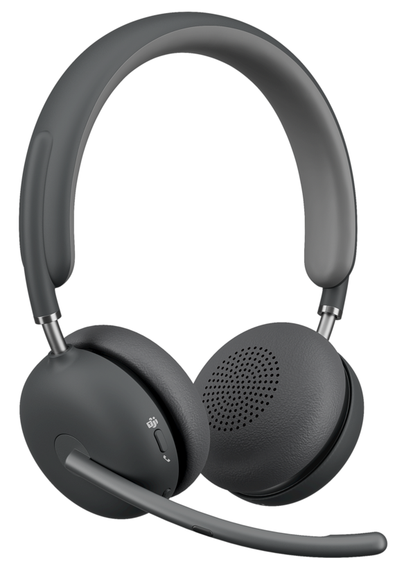 Logitech Zone Wireless 2 UC Headset: Hybrid ANC Wireless Business Headset