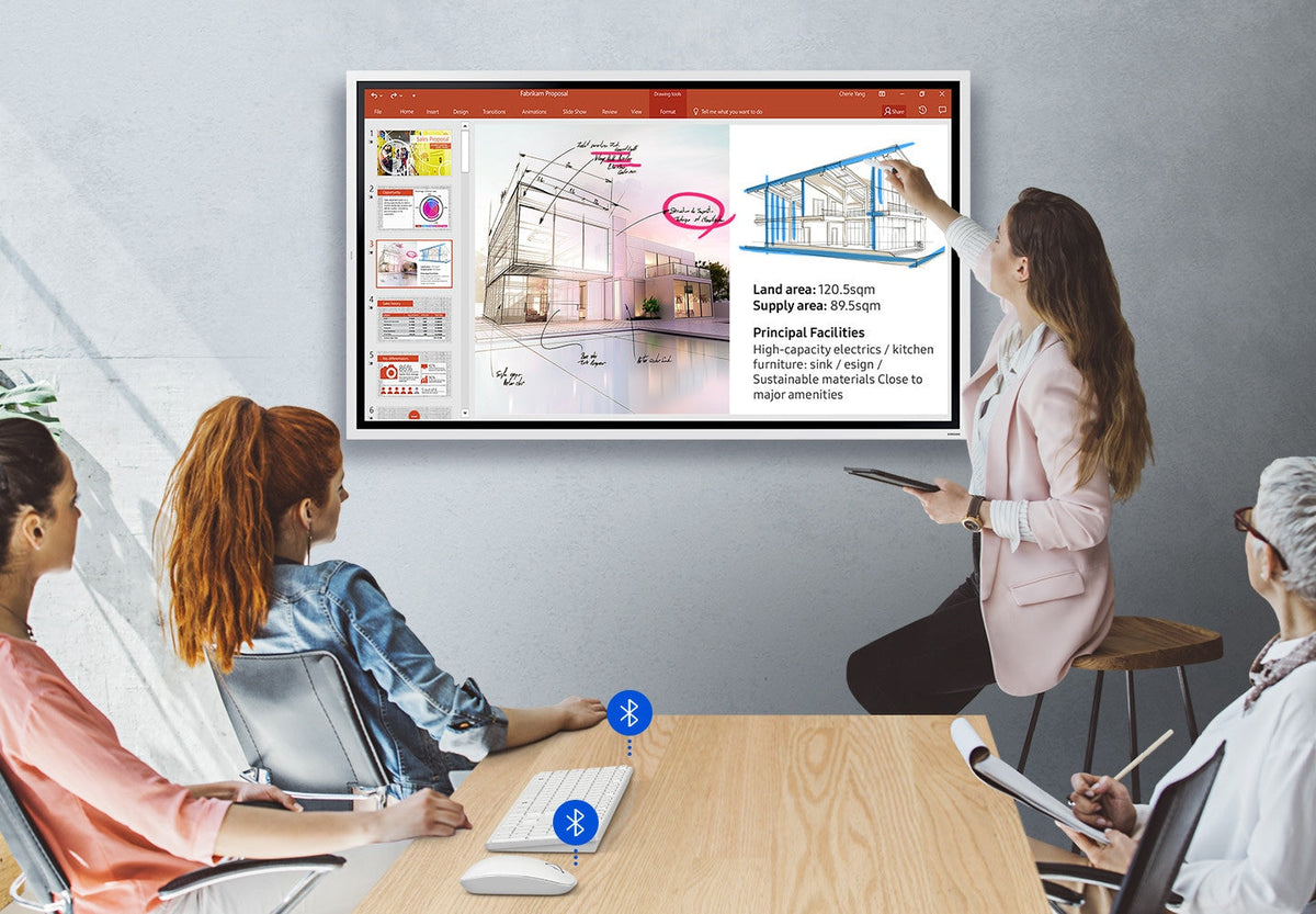 Samsung Flip 2.0 55 Inch (LH55WMRWBGCXZA): Interactive Whiteboard