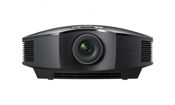 Sony VPL-HW65ES white projector rear connectivity panel