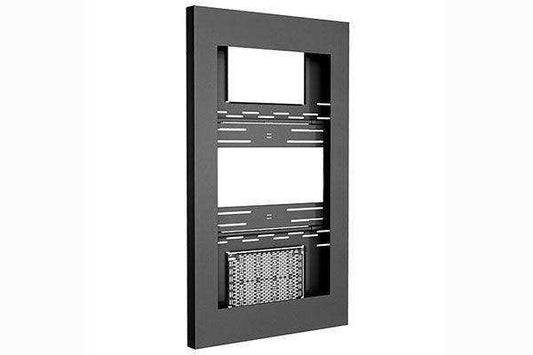 Chief LW50UBP Impact On-Wall Kiosk Enclosure Portrait 50 inch Black