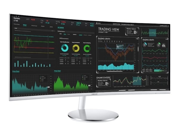Samsung CJ791 34" Thunderbolt 3 Ultra Wide Screen Curved Monitor