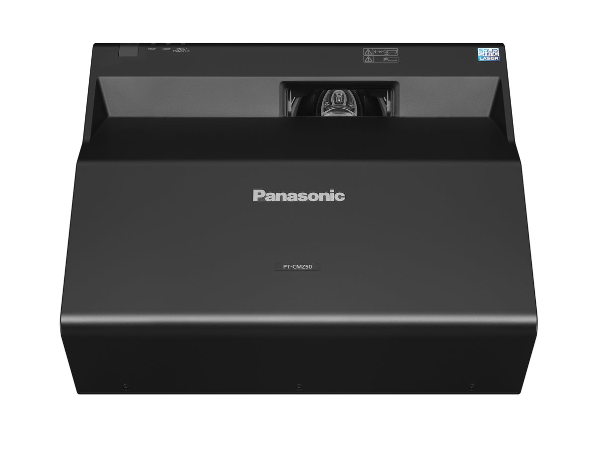 Panasonic PT-CMZ50BU: 5,200 Lumen WUXGA Laser LCD Projector with Ultra Short Throw Lens, Black, view 4