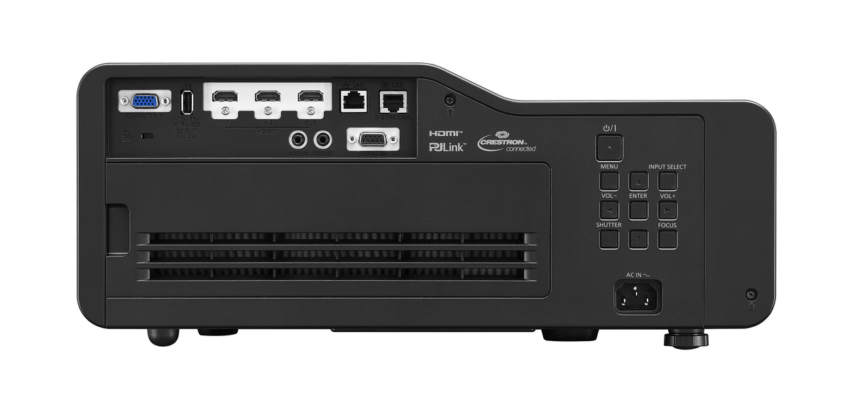 Panasonic PT-CMZ50BU: 5,200 Lumen WUXGA Laser LCD Projector with Ultra Short Throw Lens, Black, view 5