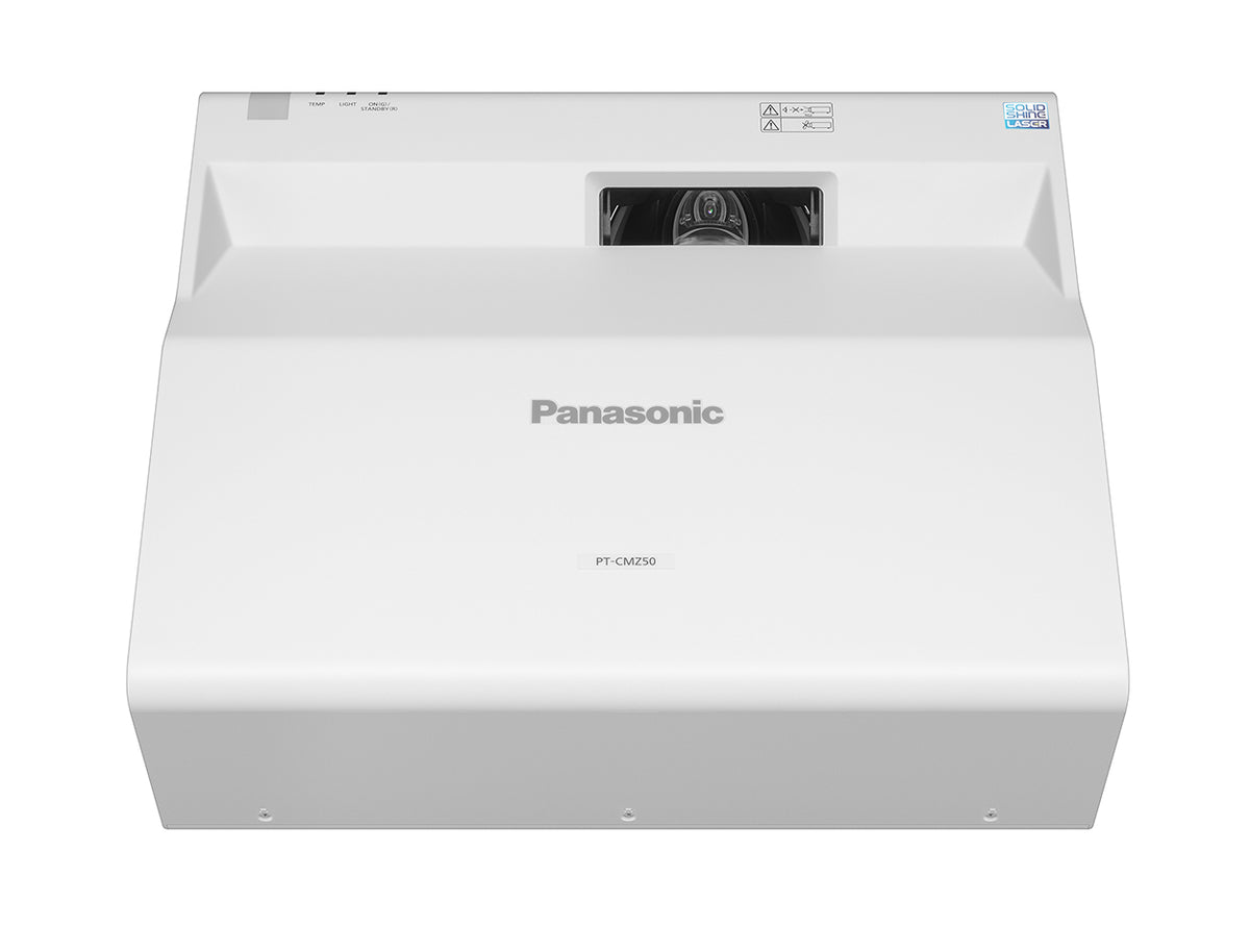 Panasonic PT-CMZ50U: 5,200 Lumen WUXGA Laser LCD Projector with Ultra Short Throw Lens, White, view 6