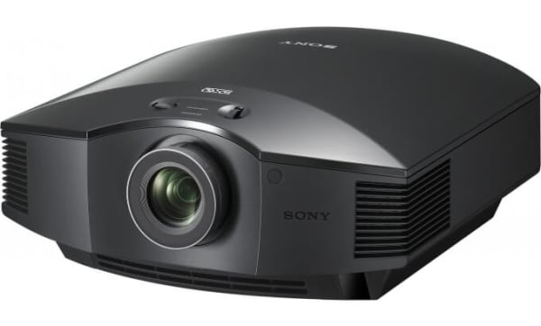 Sony VPL-HW55ES Full HD SXRD home cinema projector front angle