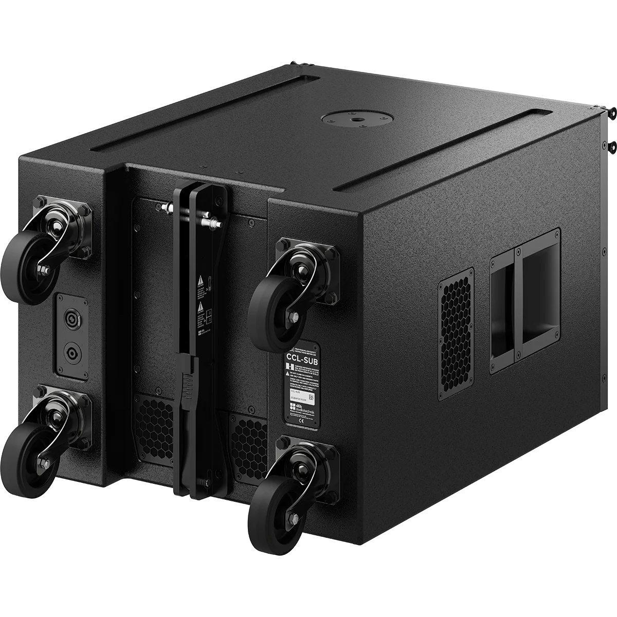 d&b audiotechnik CCL-SUB flyable cardioid subwoofer, view 2