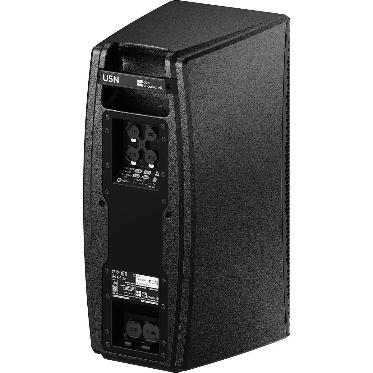 d&b audiotechnik U5N networked loudspeaker, view 2