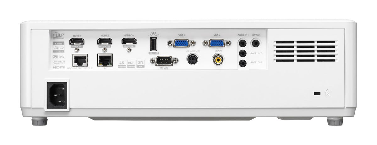 Optoma ZU607T: 6,500 Lumen WUXGA Laser Projector with Standard Throw Lens, view 2