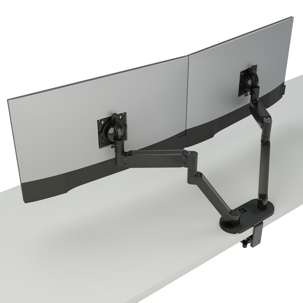 Chief DMA2B Dual Dynamic Monitor Arm Black, view 4