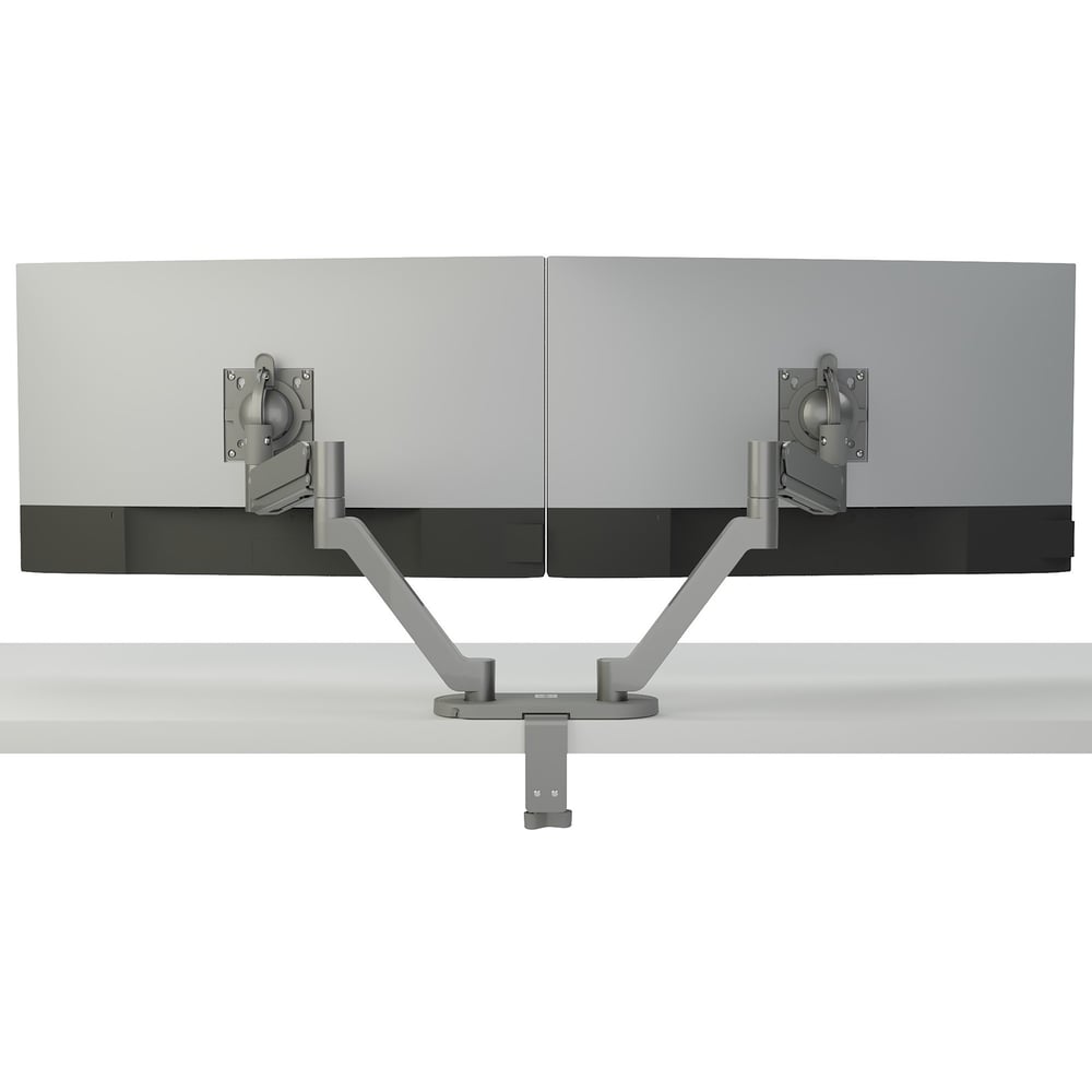 Chief DMA2S Dual Dynamic Monitor Arm, Silver, view 4