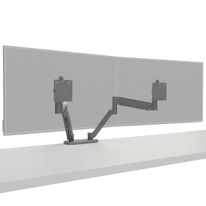 Chief DMA2S Dual Dynamic Monitor Arm, Silver, view 5
