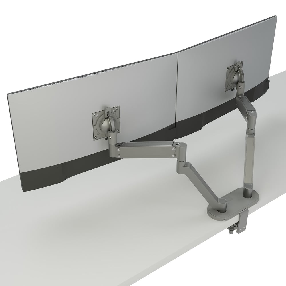 Chief DMA2S Dual Dynamic Monitor Arm, Silver, view 6