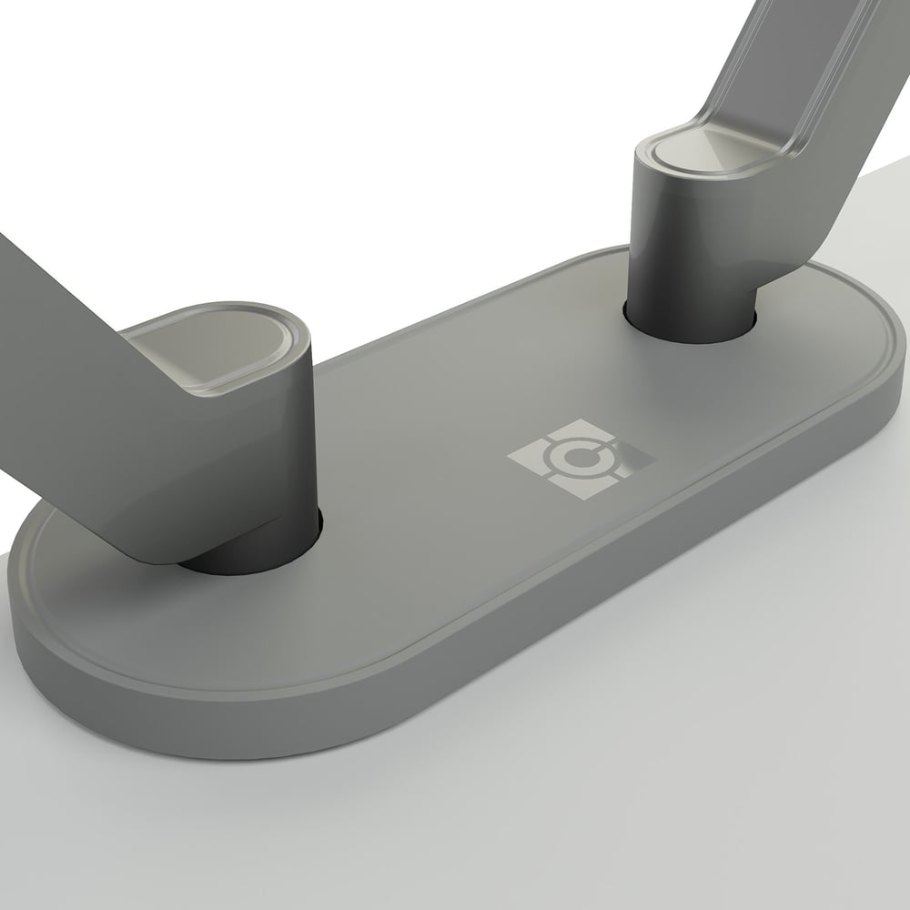Chief DMA2S Dual Dynamic Monitor Arm, Silver, view 9