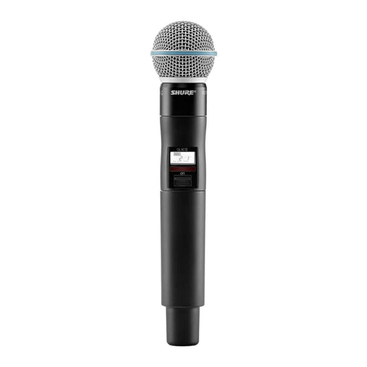 Shure QLXD2B58-J50A handheld transmitter with Beta 58A capsule