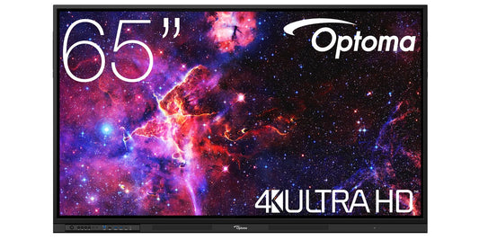 Optoma 3653RK: 65 Inch 4K UHD Interactive Flat Panel with Android 14