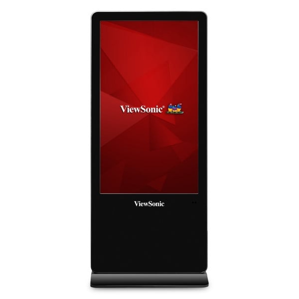 ViewSonic EP5540 55 inch free-standing digital ePoster front view