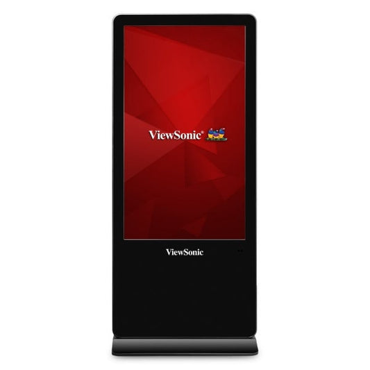 ViewSonic EP5540T 55 inch free-standing touch ePoster front view